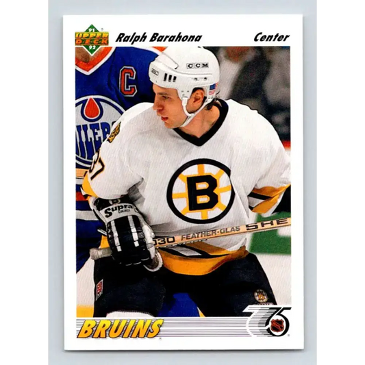 1991-92 Upper Deck #496 Ralph Barahona NM-MT Hockey Card - Hockey Card Single