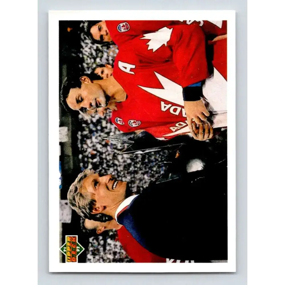 1991-92 Upper Deck #501 Paul Coffey/Wayne Gretzky NM-MT Los Angeles Kings Hockey Card - Hockey Card Single