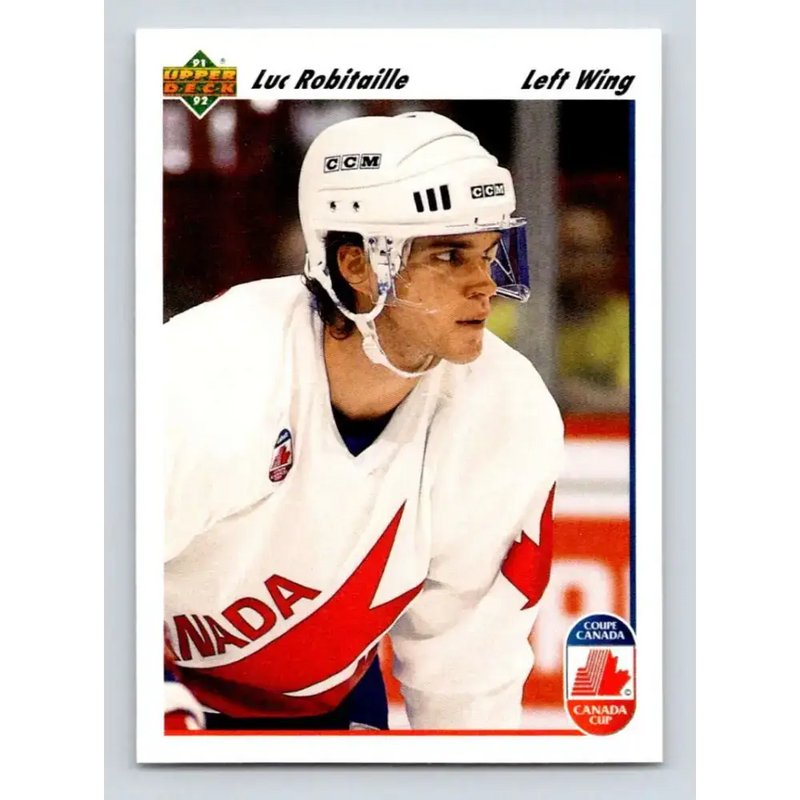 1991-92 Upper Deck #507 Luc Robitaille NM-MT Los Angeles Kings Hockey Card - Hockey Card Single