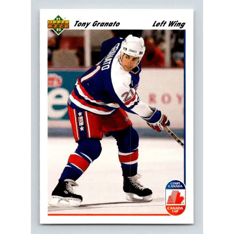 1991-92 Upper Deck #508 Tony Granato NM-MT Los Angeles Kings Hockey Card - Hockey Card Single