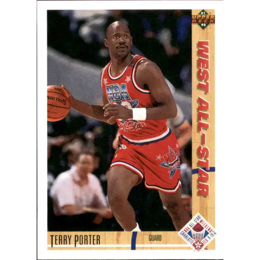 1991-92 Upper Deck #54 Terry Porter AS NM-MT Portland Trail Blazers Basketball Card - Basketball Card Single