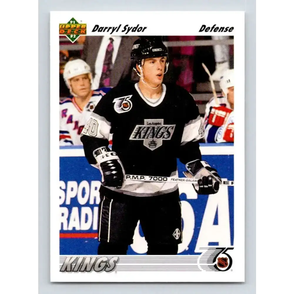 1991-92 Upper Deck #549 Darryl Sydor NM-MT Los Angeles Kings Hockey Card - Hockey Card Single