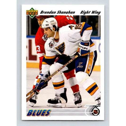 1991-92 Upper Deck #561 Brendan Shanahan NM-MT St. Louis Blues Hockey Card - Hockey Card Single