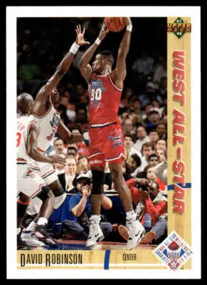 1991-92 Upper Deck #58 David Robinson - Basketball Card Single