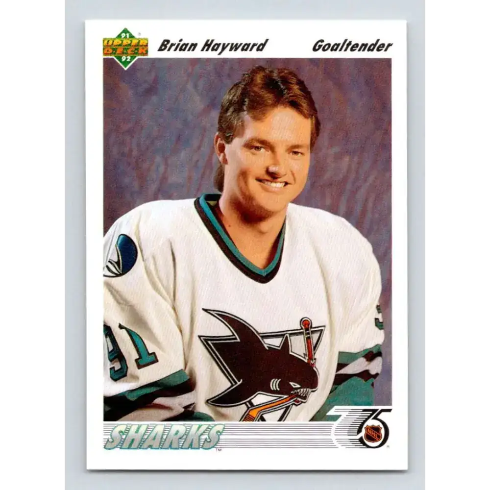 1991-92 Upper Deck #59 Brian Hayward NM-MT Hockey Card - Hockey Card Single