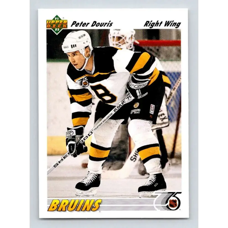1991-92 Upper Deck #601 Peter Douris NM-MT Boston Bruins Hockey Card