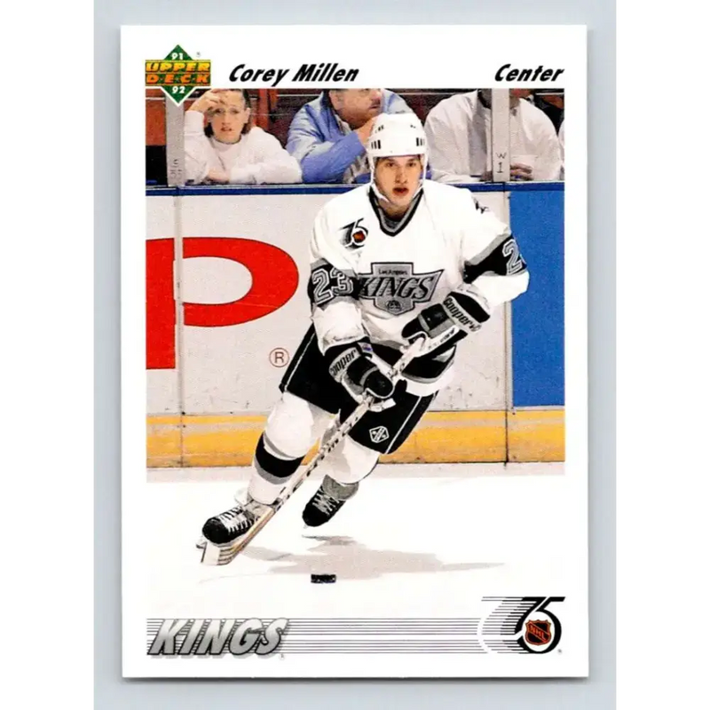 1991-92 Upper Deck #604 Corey Millen NM-MT Los Angeles Kings Hockey Card
