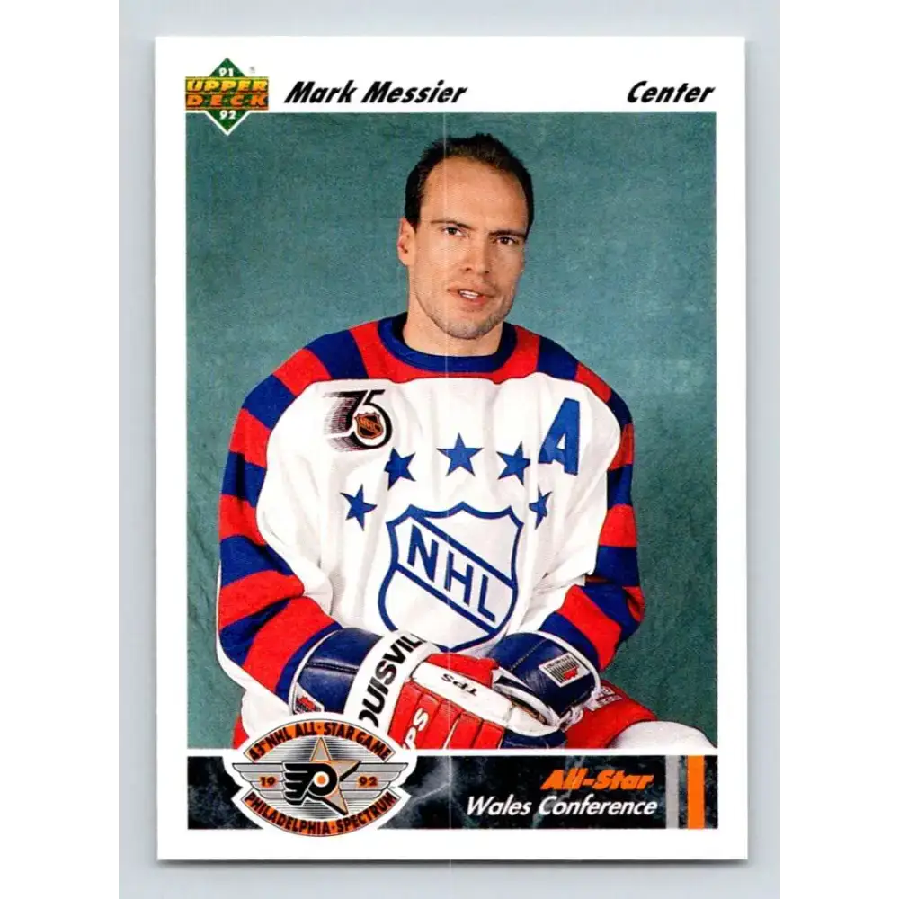 1991-92 Upper Deck #620 Mark Messier NM-MT New York Rangers Hockey Card - Hockey Card Single