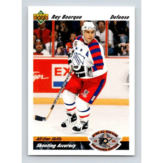 1991-92 Upper Deck #633 Ray Bourque NM-MT Boston Bruins Hockey Card