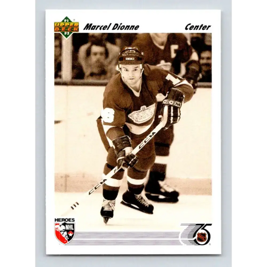 1991-92 Upper Deck #636 Marcel Dionne NM-MT Hockey Card - Hockey Card Single
