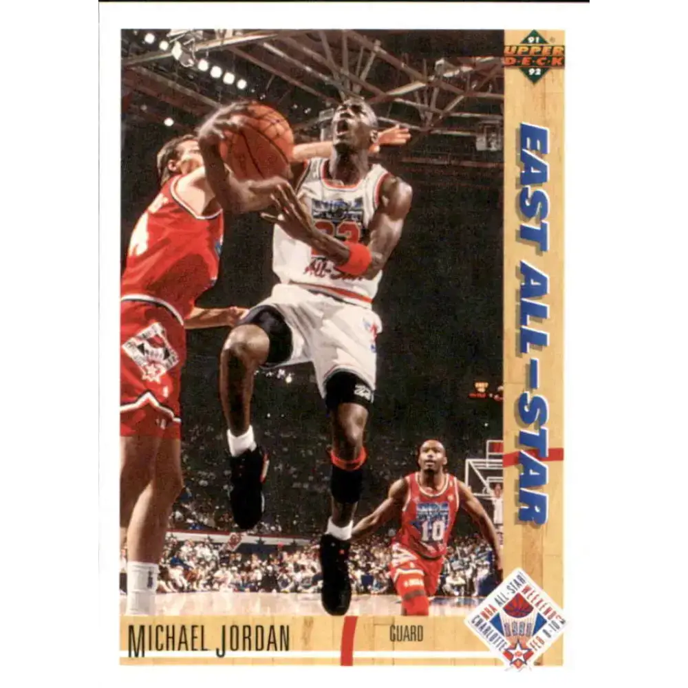 1991-92 Upper Deck #69 Michael Jordan AS NM-MT Chicago Bulls Basketball Card