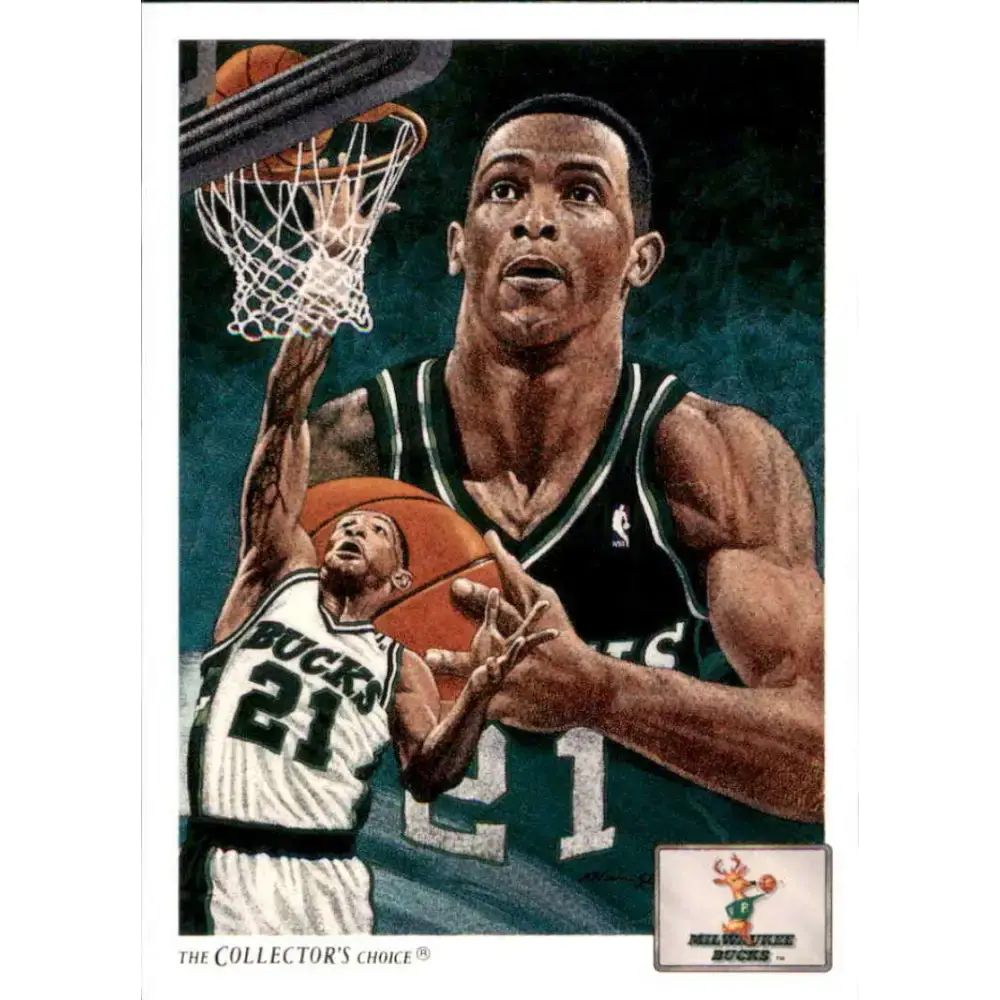 1991-92 Upper Deck #73 Alvin Robertson TC NM-MT Milwaukee Bucks Basketball Card - Basketball Card Single