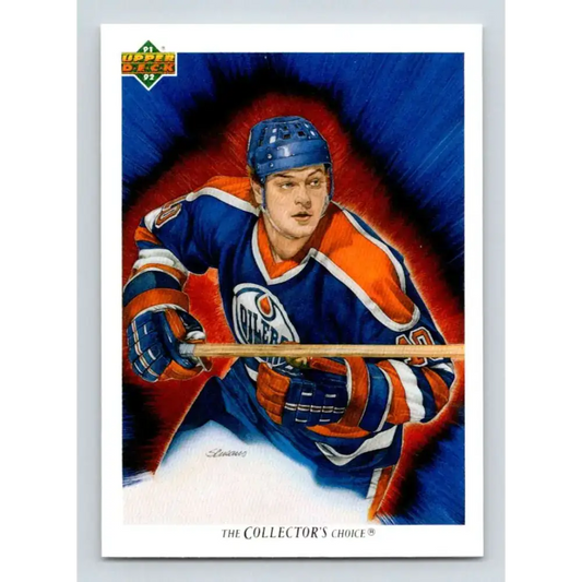 1991-92 Upper Deck #83 Esa Tikkanen NM-MT Edmonton Oilers Hockey Card - Hockey Card Single