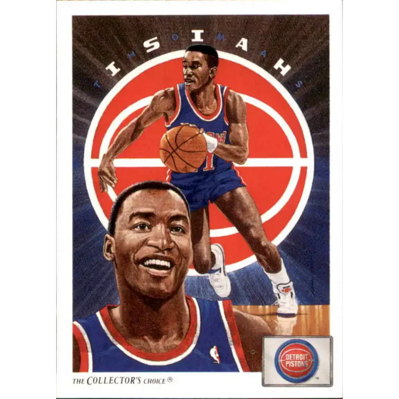 1991-92 Upper Deck #91 Isiah Thomas TC NM-MT Detroit Pistons Basketball Card - Basketball Card Single