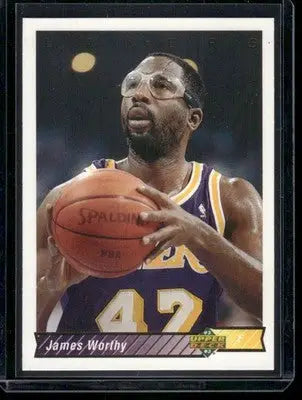 1991-92 Upper Deck James Worthy #156 Basketball - Basketball Card Single