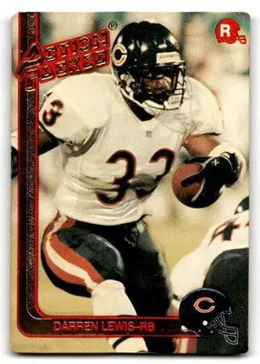 1991 Action Packed Rookie/Update #60 Darren Lewis - Football Card Single
