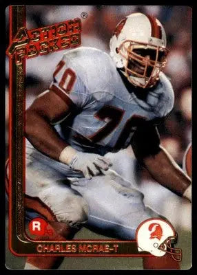 1991 Action Packed Rookie/Update Charles McRae RC 40 Tampa Bay Buccaneers