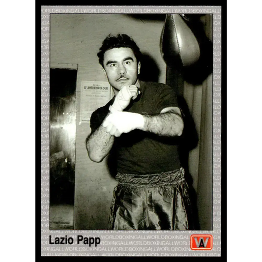 1991 All World #10 Lazlo Papp NM-MT Boxing Card - Boxing Card Single