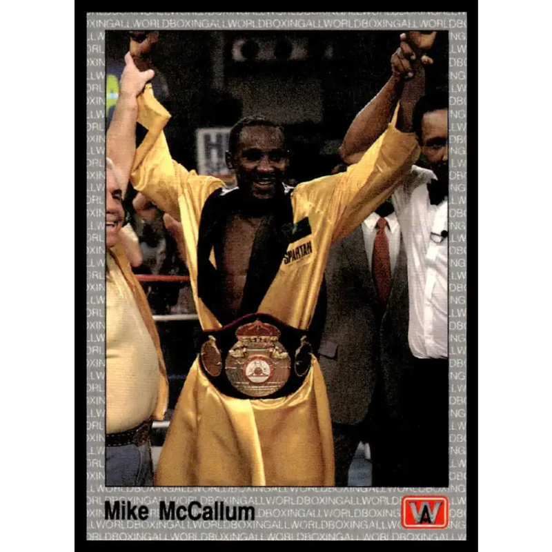 1991 All World #108 Mike McCallum NM-MT Boxing Card - Boxing Card Single