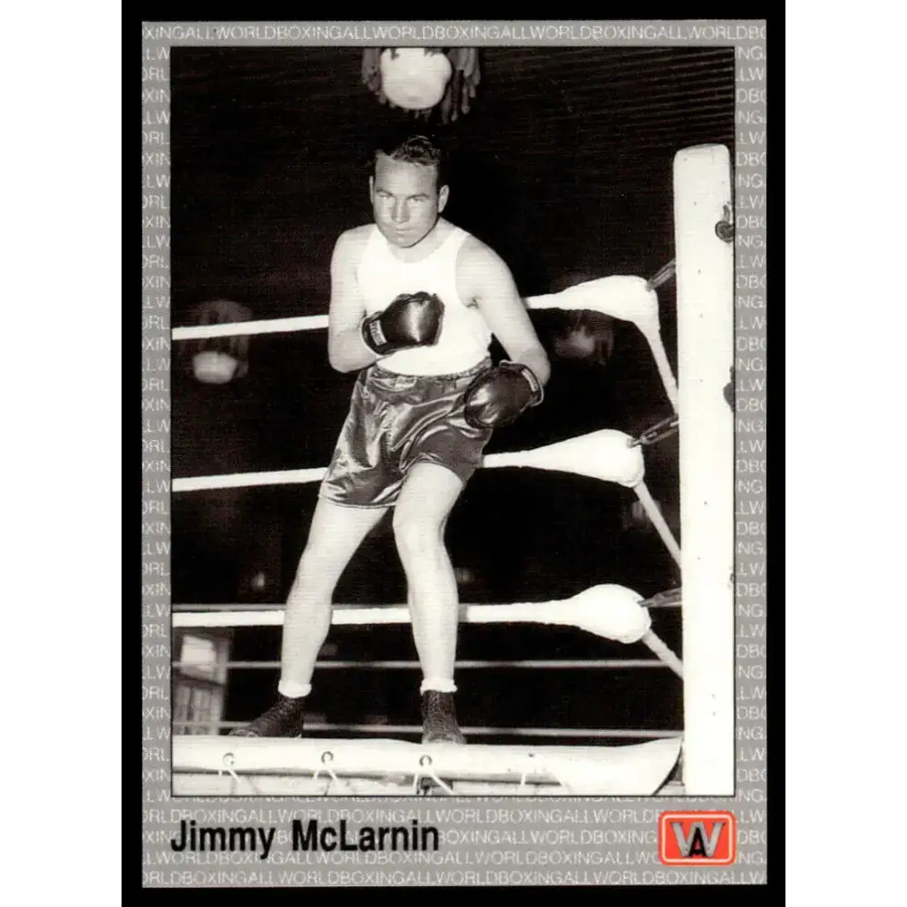 1991 All World #112 Jimmy Mclarnin NM-MT Boxing Card - UFC/MMA Card Single