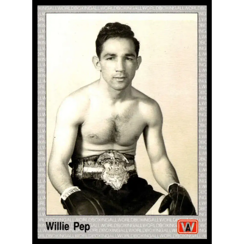 1991 All World #126 Willie Pep NM-MT Boxing Card - Boxing Card Single