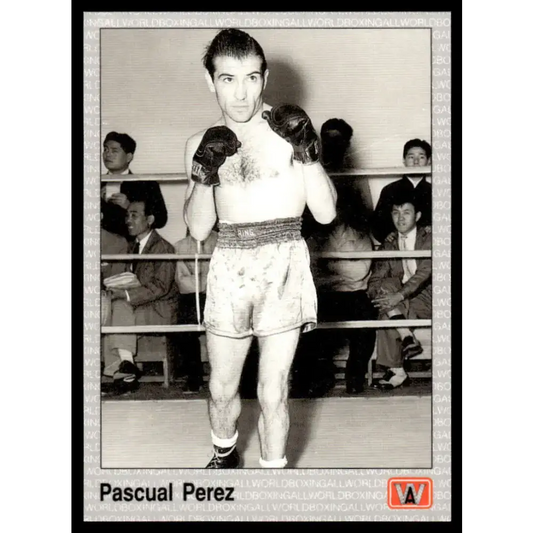 1991 All World #127 Pascual Perez NM-MT Boxing Card - Boxing Card Single
