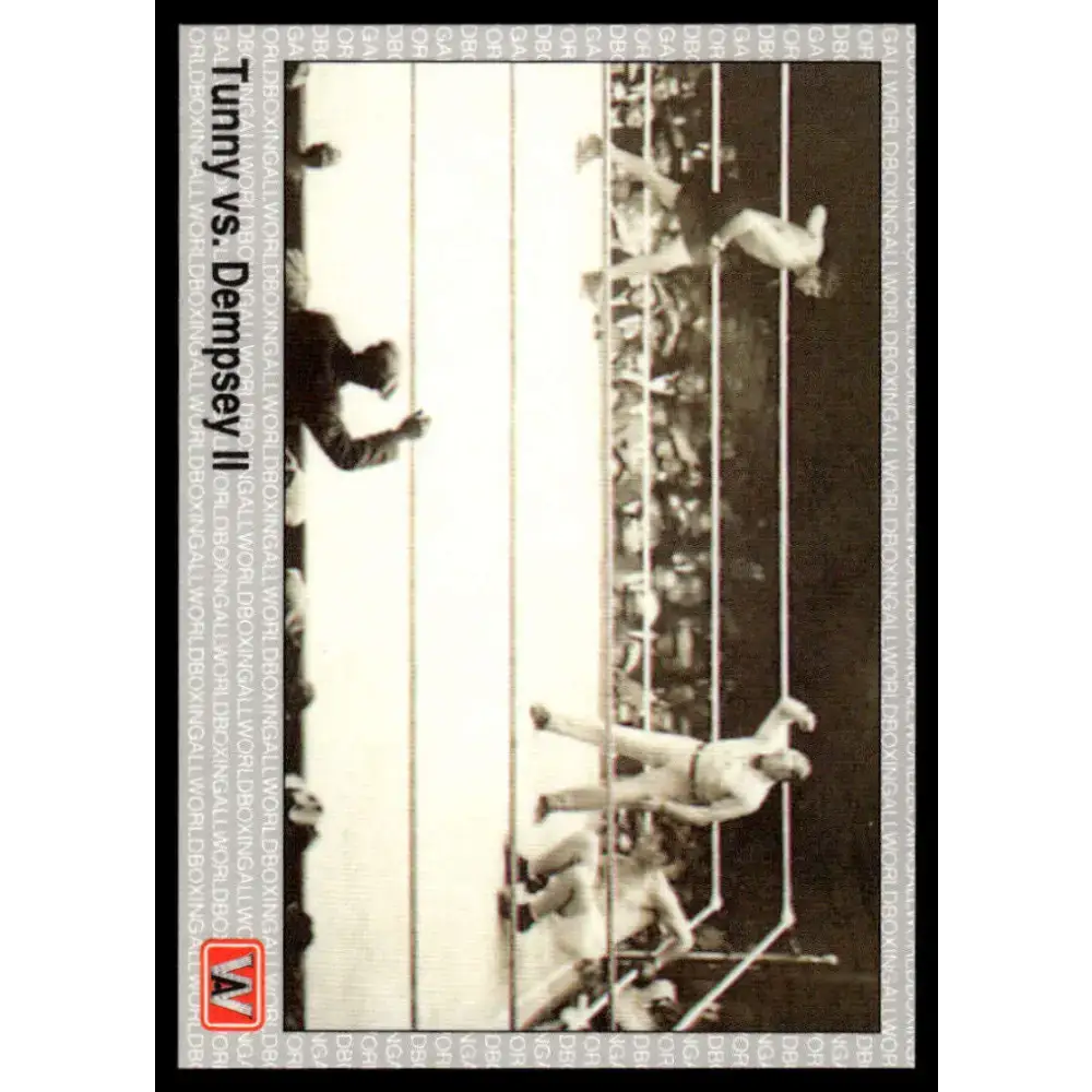 1991 All World #141 Tunney Vs. Dempsey II NM-MT Boxing Card - Boxing Card Single