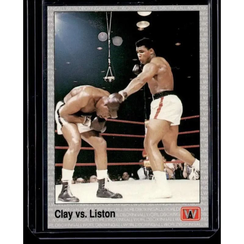 1991 All World #146 Clay Vs. Liston I NM-MT Boxing Card - Other