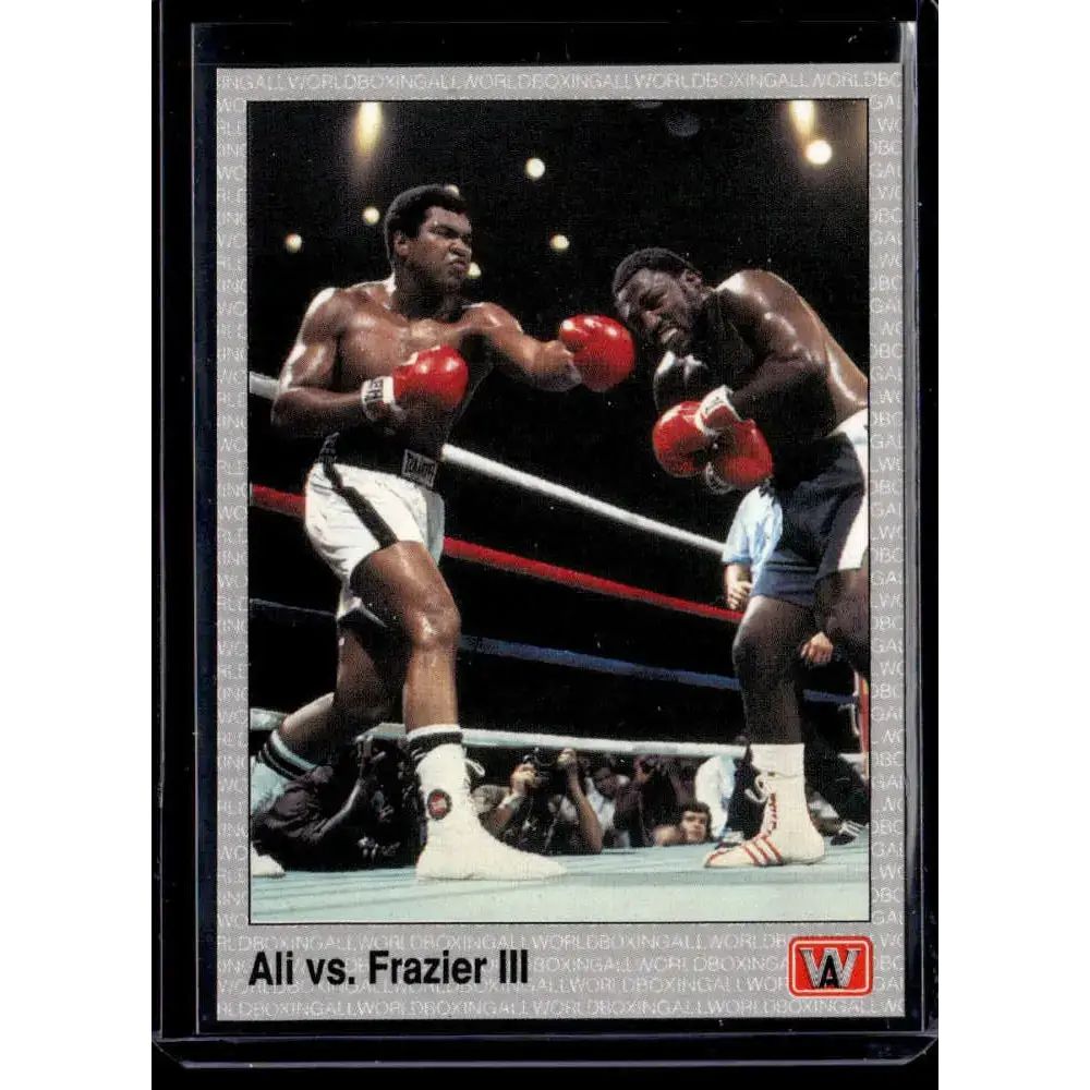 1991 All World #148 Ali Vs. Frazier III NM-MT Boxing Card - Boxing Card Single