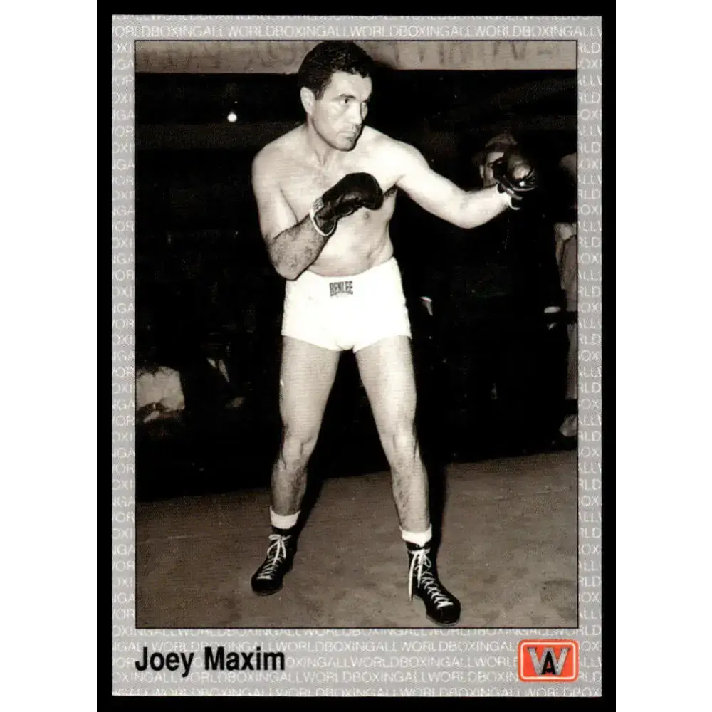 1991 All World #28 Joey Maxim NM-MT Boxing Card - Boxing Card Single