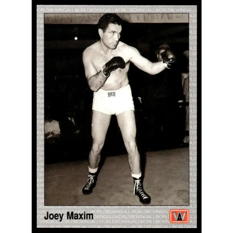 1991 All World #28 Joey Maxim NM-MT Boxing Card - Boxing Card Single