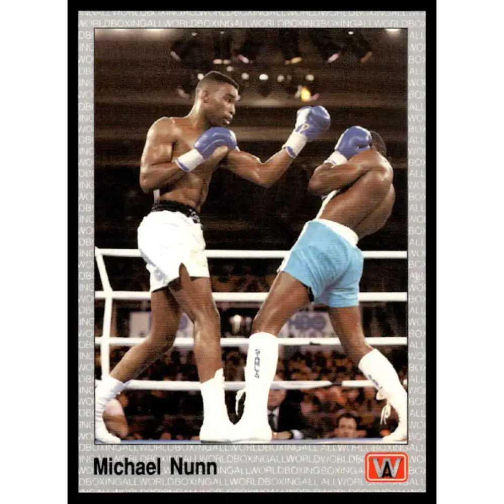 1991 All World #29 Michael Nunn NM-MT Boxing Card - UFC/MMA Card Single