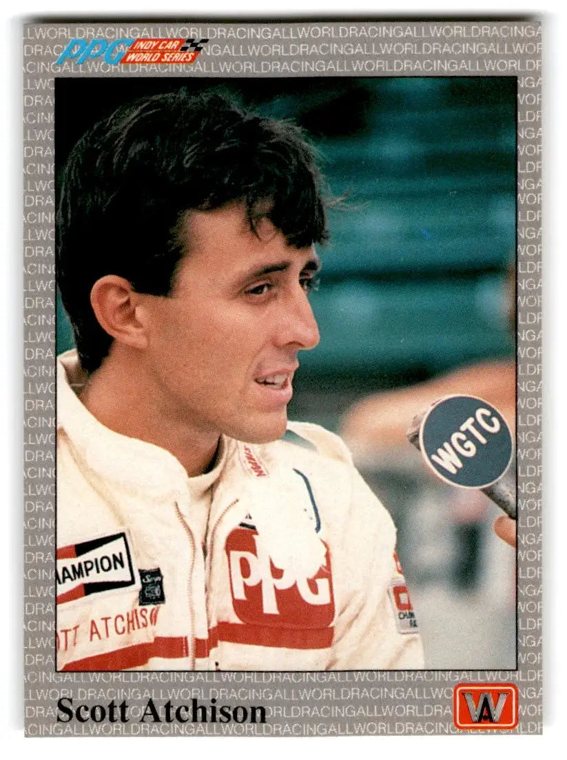 1991 All World #56 Scott Atchison - Racing Card Single