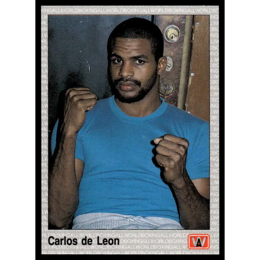 1991 All World #70 Carlos De Leon NM-MT Boxing Card - Boxing Card Single