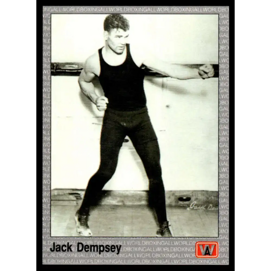 1991 All World #71 Jack Dempsey NM-MT Boxing Card - Boxing Card Single