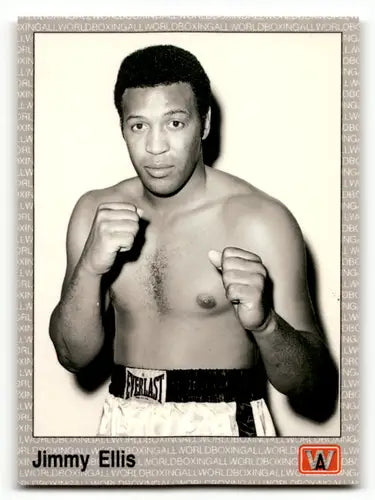 Original gloss Jimmy Ellis boxing card from 1991 All World Simply Sandoval ID 64700