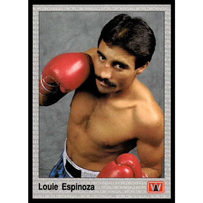 1991 All World #77 Louie Espinoza NM-MT Boxing Card - Boxing Card Single