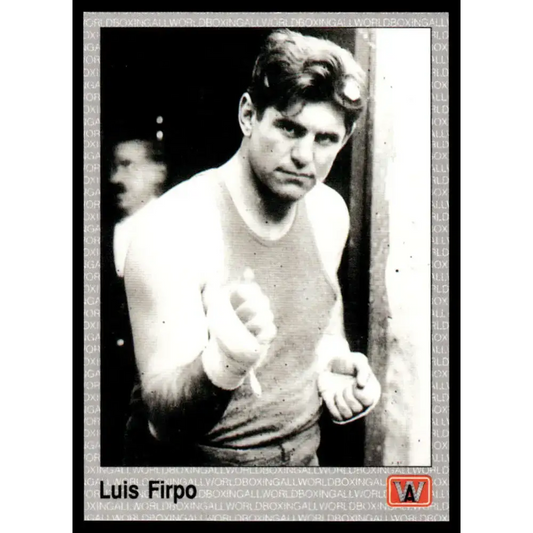 1991 All World #80 Luis Firpo NM-MT Boxing Card - Boxing Card Single