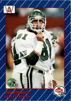 1991 All World CFL #74 Ray Elgaard - Football Card Single