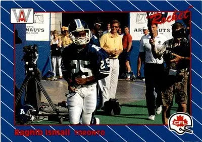1991 All World CFL French #101 Raghib Ismail - Football Card Single