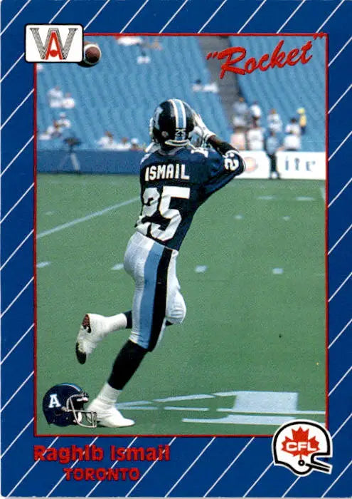 1991 All World CFL French #110 Raghib Ismail - Football Card Single