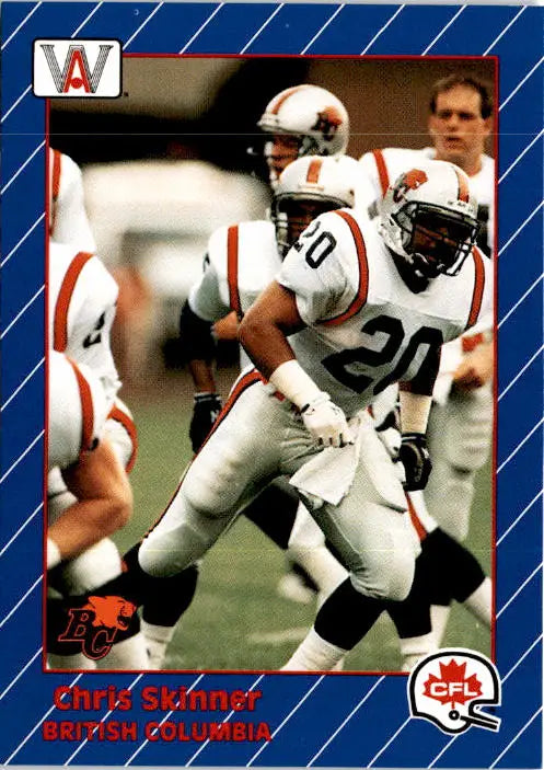 1991 All World CFL French #14 Chris Skinner - Football Card Single