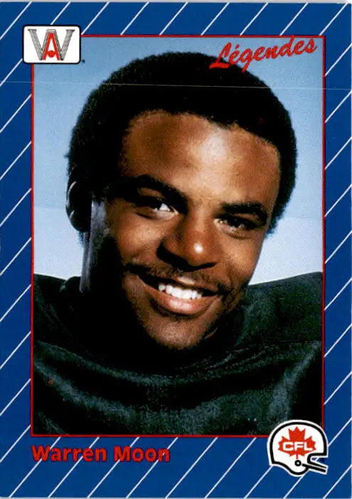 1991 All World CFL French #19 Warren Moon - Football Card Single