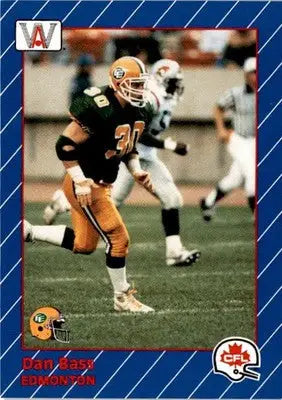 1991 All World CFL French #34 Danny Bass - Football Card Single