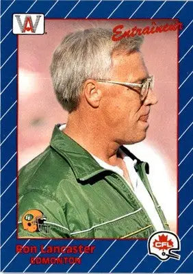 1991 All World CFL French #39 Ron Lancaster - Football Card Single