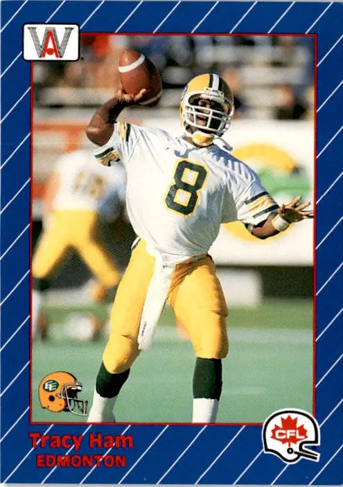 1991 All World CFL French #40 Tracy Ham - Football Card Single