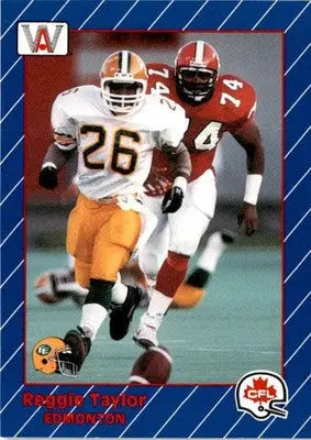 1991 All World CFL French #45 Reggie Taylor - Football Card Single