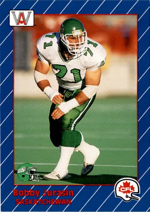 1991 All World CFL French #5 Bobby Jurasin - Football Card Single