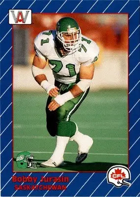 1991 All World CFL French #5 Bobby Jurasin - Football Card Single