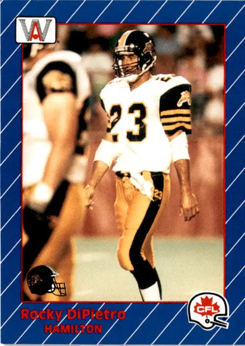 1991 All World CFL French #50 Rocky DiPietro - Football Card Single